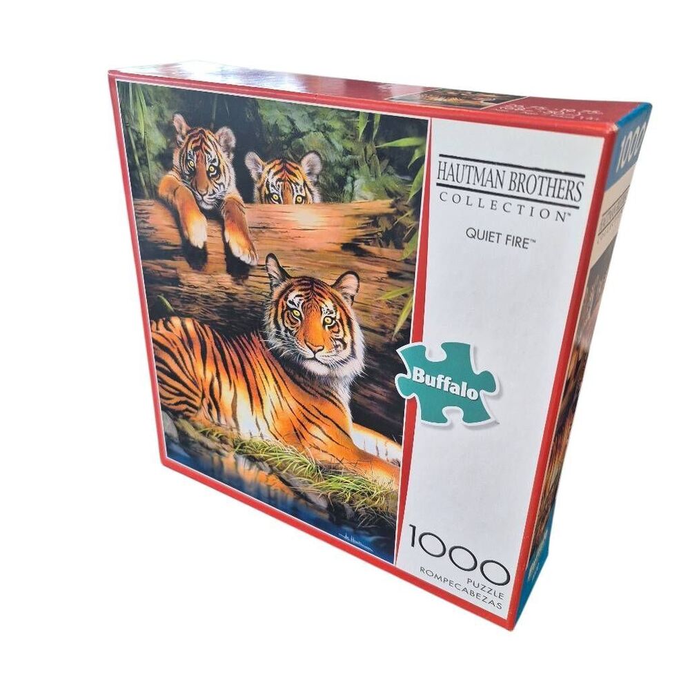 NEW Buffalo Games 1000 Piece Jigsaw Puzzle Hautman Brothers Collection Quiet Fir - Picture 7 of 8